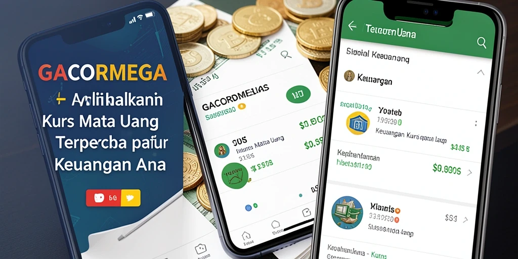 Tampilan antarmuka GACORMEGA yang menampilkan kurs mata uang terbaru.