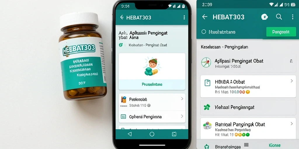 Tampilan antarmuka HEBAT303 dengan fungsi pengingat yang jelas.